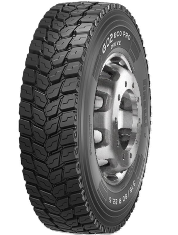 Pirelli 315/80 R22,5 G02 ECO PRO DRIVE 158/156K M+S 3PMSF