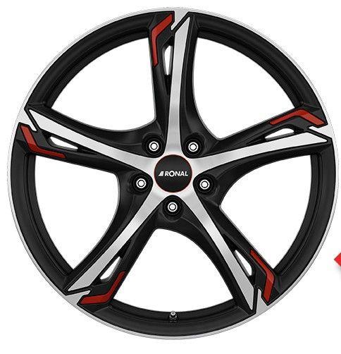 Ronal 62R9805.27X/020 RED BR R62 Red 8x19 (5x112x76 )ET35 JE