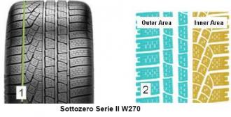 Pirelli 235/40 R19 WINTER 270 SOTTOZERO s2 96W XL AM9 MFS 3P